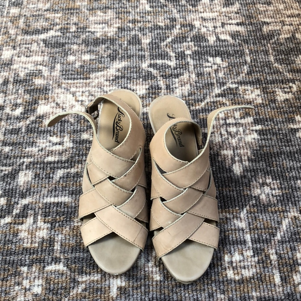 Lucky sandals need tlc